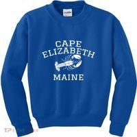 Cape Elizabeth Maine Lobster Gift Kids Sweatshirt thumb 0