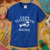 Cape Elizabeth Maine Lobster Gift Kids T-Shirt thumb 3