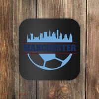 Cool England Manchester City FC Soccer Jersey Coaster thumb 0