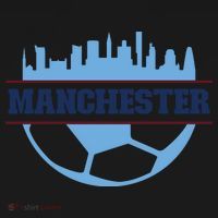 Cool England Manchester City FC Soccer Jersey Coaster thumb 2