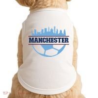 Cool England Manchester City FC Soccer Jersey Doggie Tank thumb 0
