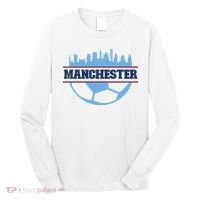 Cool England Manchester City FC Soccer Jersey Long Sleeve Shirt thumb 0