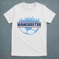 Cool England Manchester City FC Soccer Jersey T-Shirt thumb 5