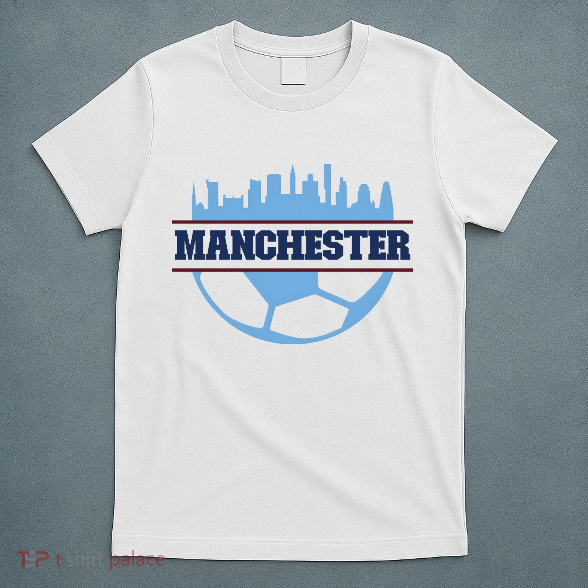 Cool England Manchester City FC Soccer Jersey T-Shirt