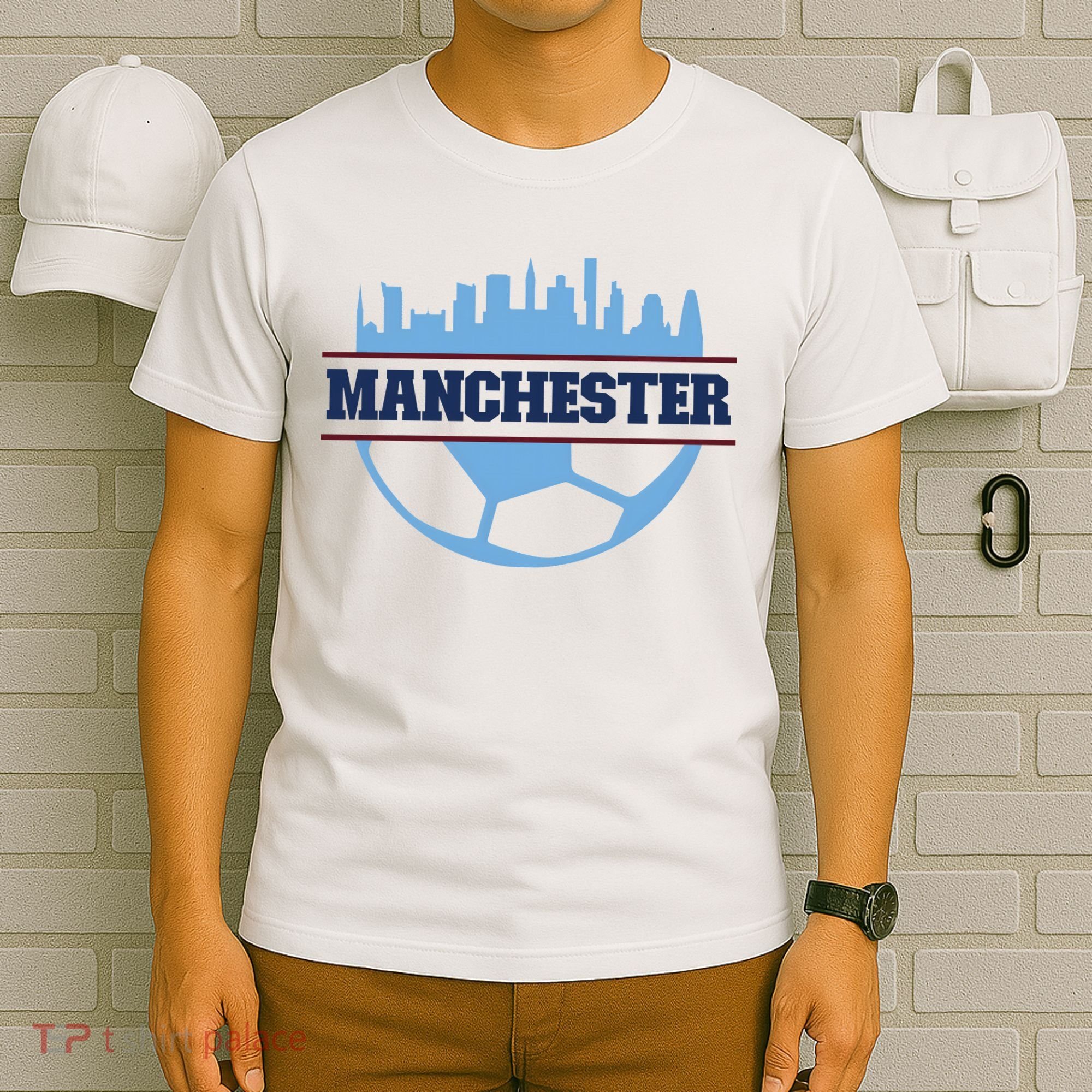 Cool England Manchester City FC Soccer Jersey T-Shirt