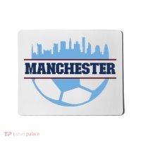 Cool England Manchester City FC Soccer Jersey Mousepad thumb 0