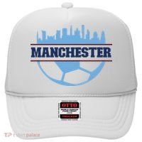 Cool England Manchester City FC Soccer Jersey Hat thumb 0