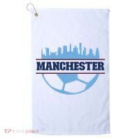 Cool England Manchester City FC Soccer Jersey Golf Towel thumb 0