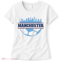 Cool England Manchester City FC Soccer Jersey Women's T-Shirt thumb 0