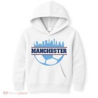 Cool England Manchester City FC Soccer Jersey Kids Hoodie thumb 0