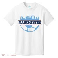 Cool England Manchester City FC Soccer Jersey Kids T-Shirt thumb 0