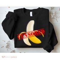 Censored Naked Banana Sweatshirt thumb 2