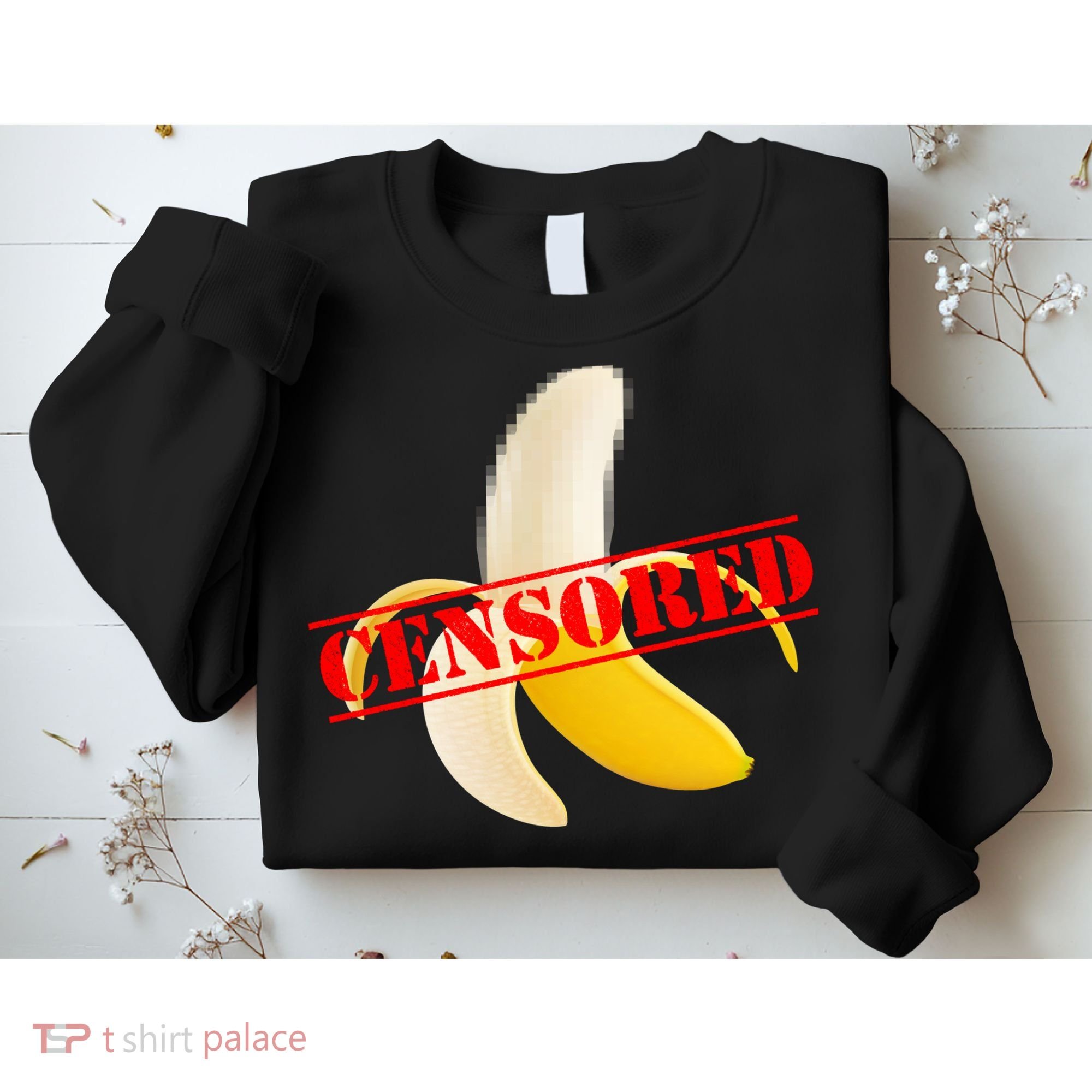Censored Naked Banana Sweatshirt