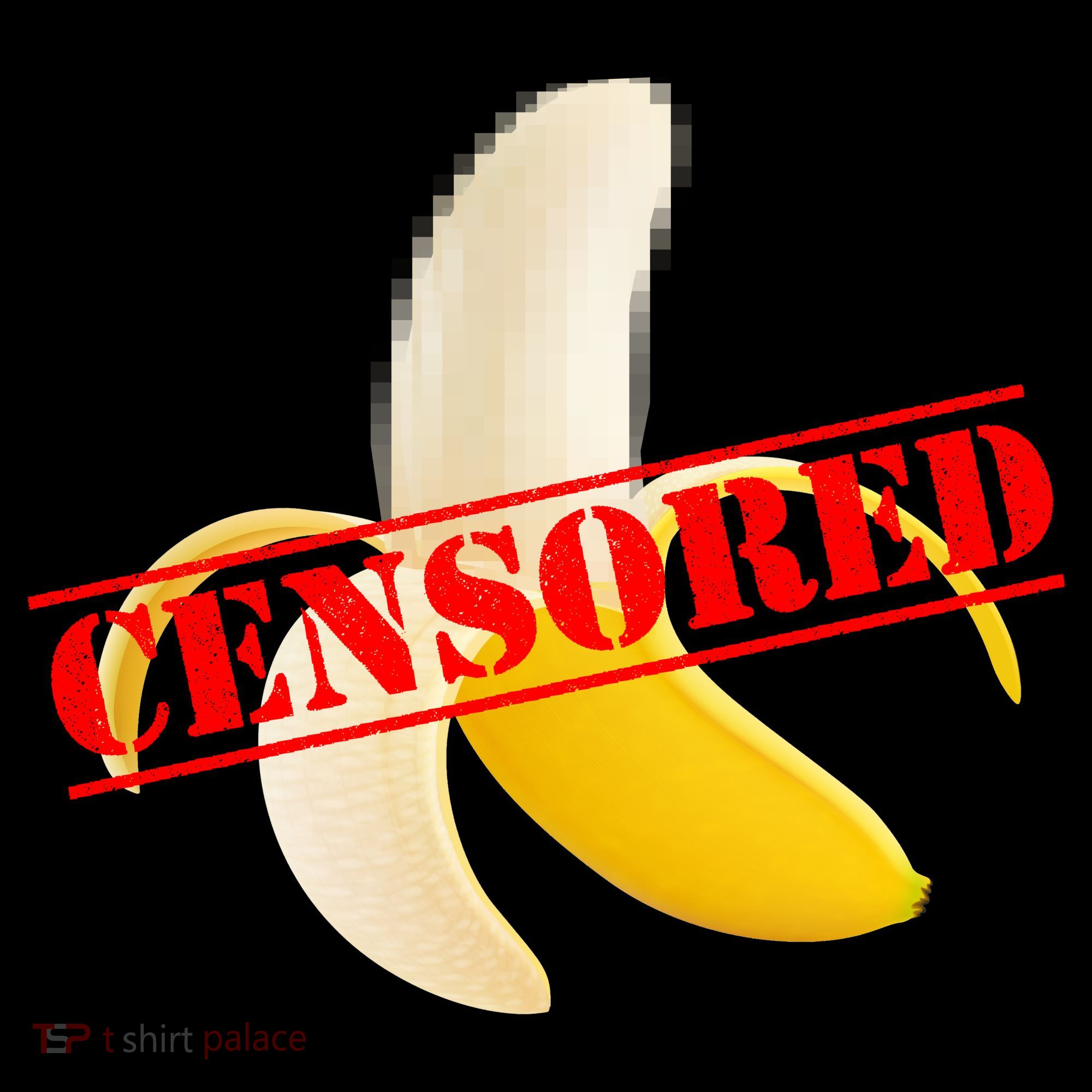 Censored Naked Banana T-Shirt