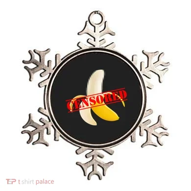Censored Naked Banana Ornament