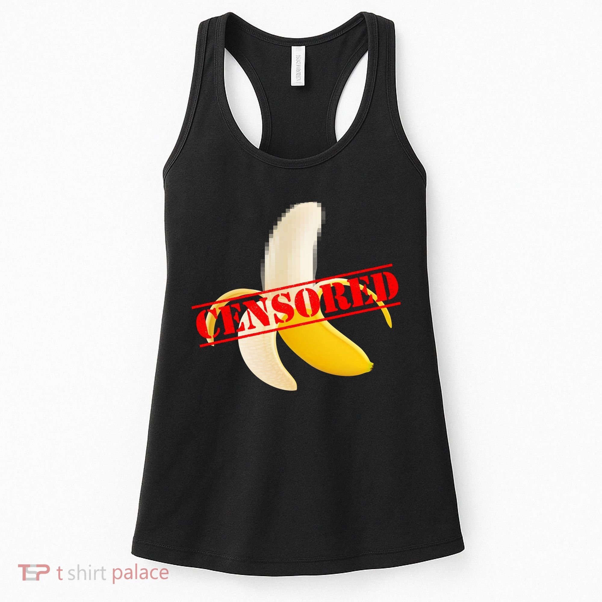 Censored Naked Banana Women's Tank Top