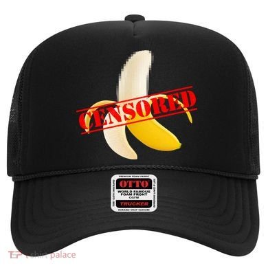 Censored Naked Banana Hat