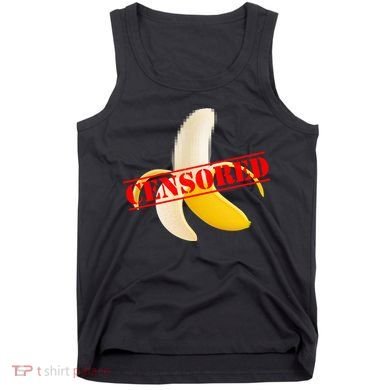 Censored Naked Banana Tank Top