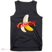 Censored Naked Banana Tank Top thumb 0