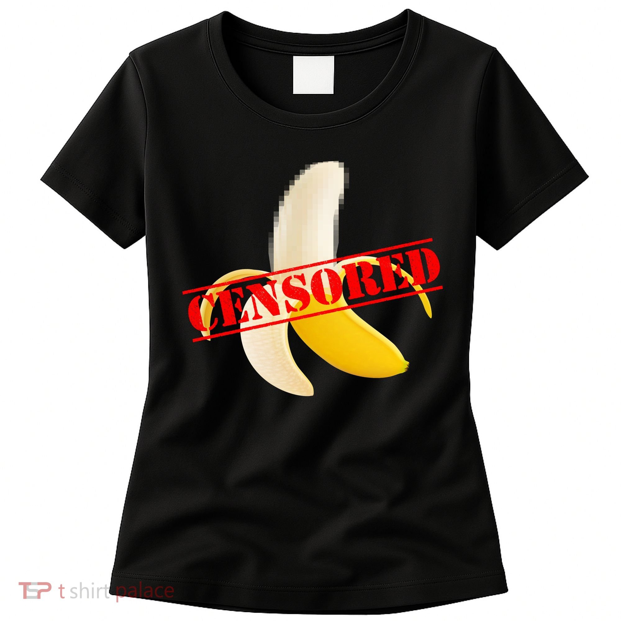 Censored Naked Banana Women's T-Shirt