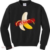 Censored Naked Banana Kids Sweatshirt thumb 0