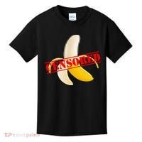 Censored Naked Banana Kids T-Shirt thumb 0