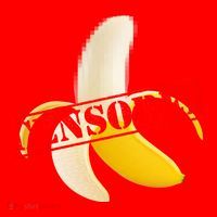 Censored Naked Banana Santa Hat thumb 1