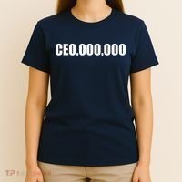 CEO,000,000 Entrepreneur T-Shirt thumb 4