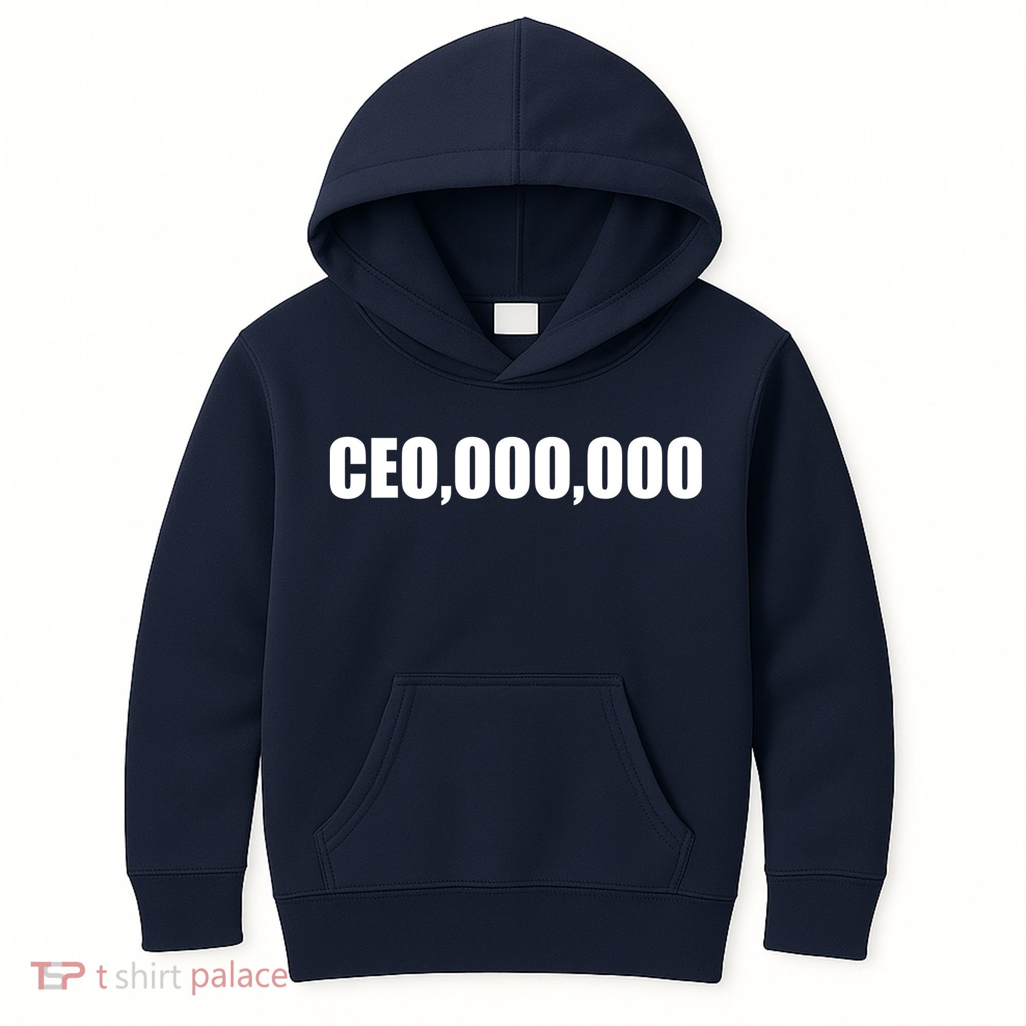 CEO,000,000 Entrepreneur Kids Hoodie