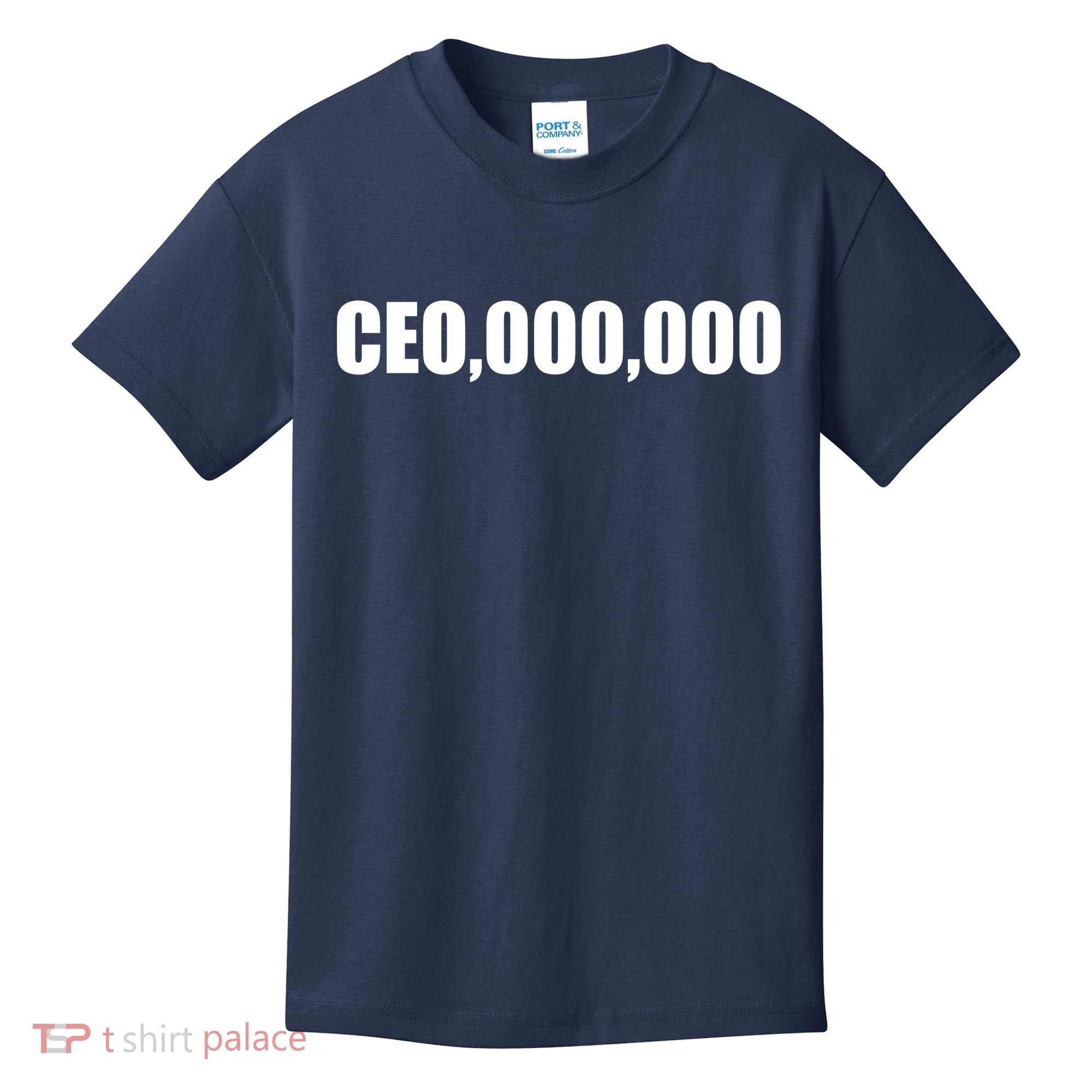 CEO,000,000 Entrepreneur Kids T-Shirt