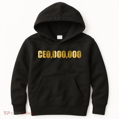 CEO,000,000 Entrepreneur Limited Edition Kids Hoodie