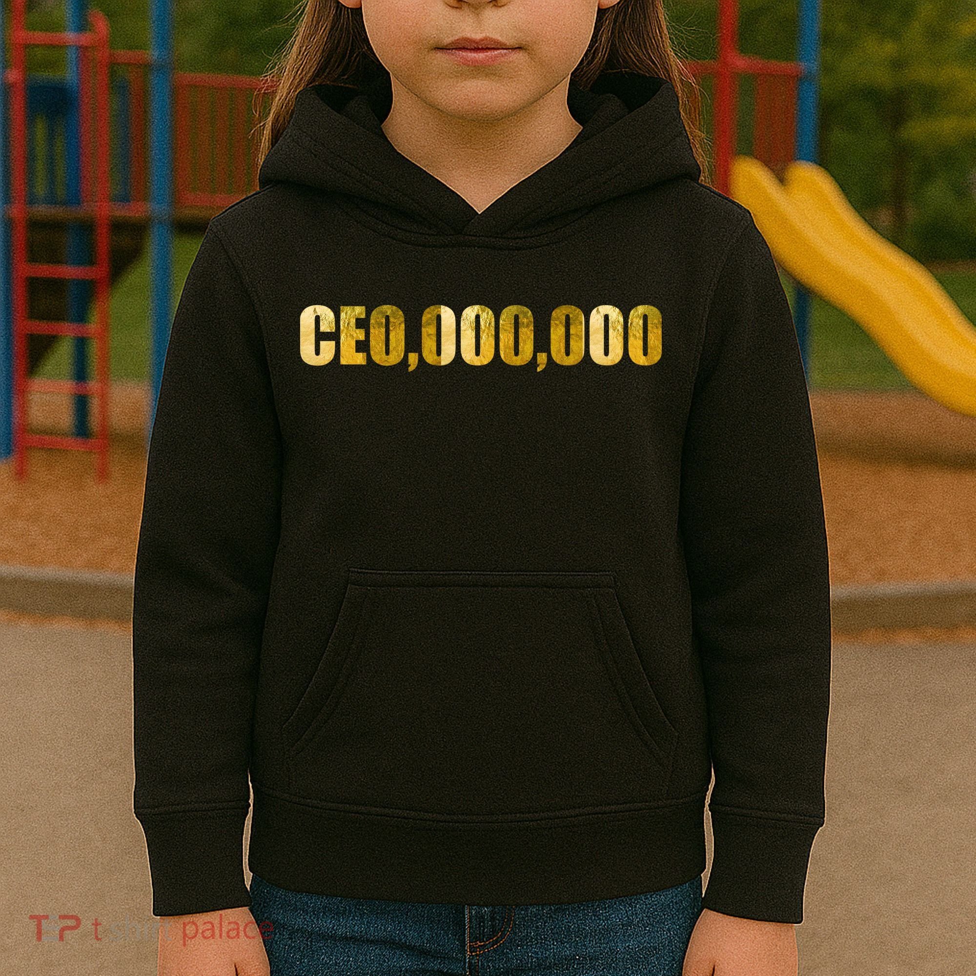 CEO,000,000 Entrepreneur Limited Edition Kids Hoodie
