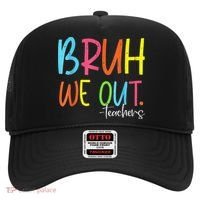 Cute End Of School Year Teacher Summer Bruh We Out Teachers Hat thumb 0