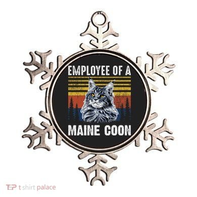 Cat Employee Of A Mine Coon Ornament