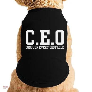 Conquer Every Obstacle X Ceo Doggie Tank