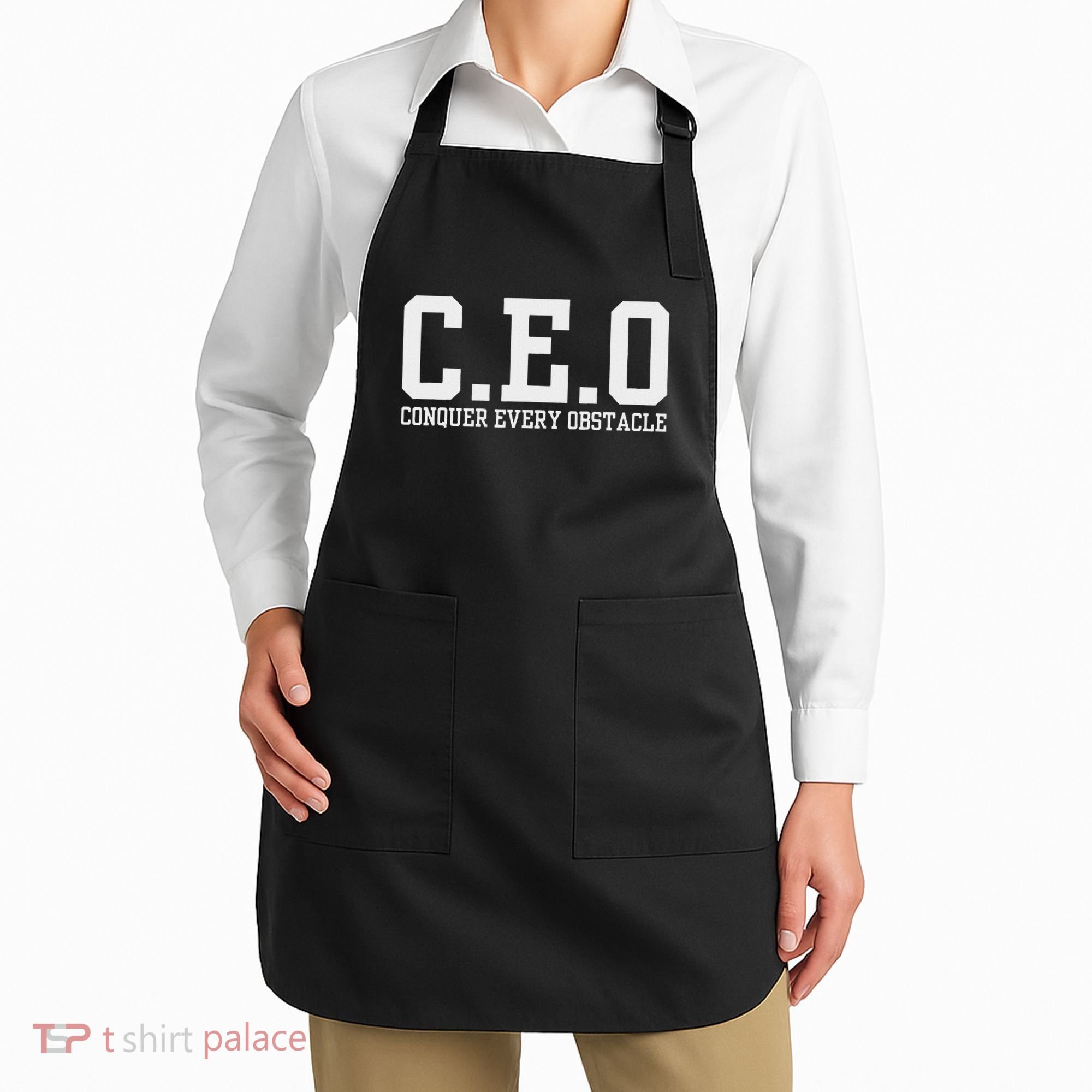 Conquer Every Obstacle X Ceo Apron