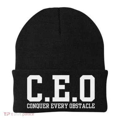 Conquer Every Obstacle X Ceo Beanie