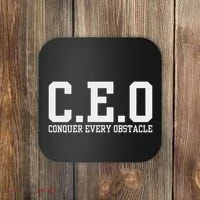 Conquer Every Obstacle X Ceo Coaster thumb 0