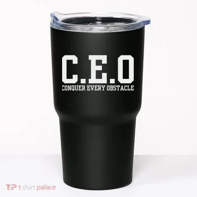 Conquer Every Obstacle X Ceo Tumbler