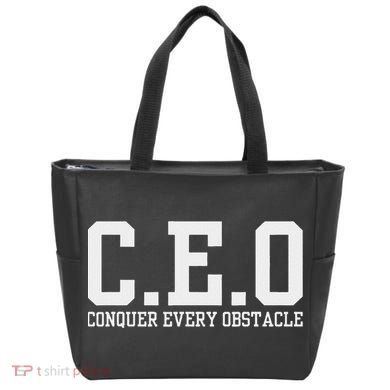 Conquer Every Obstacle X Ceo Tote Bag