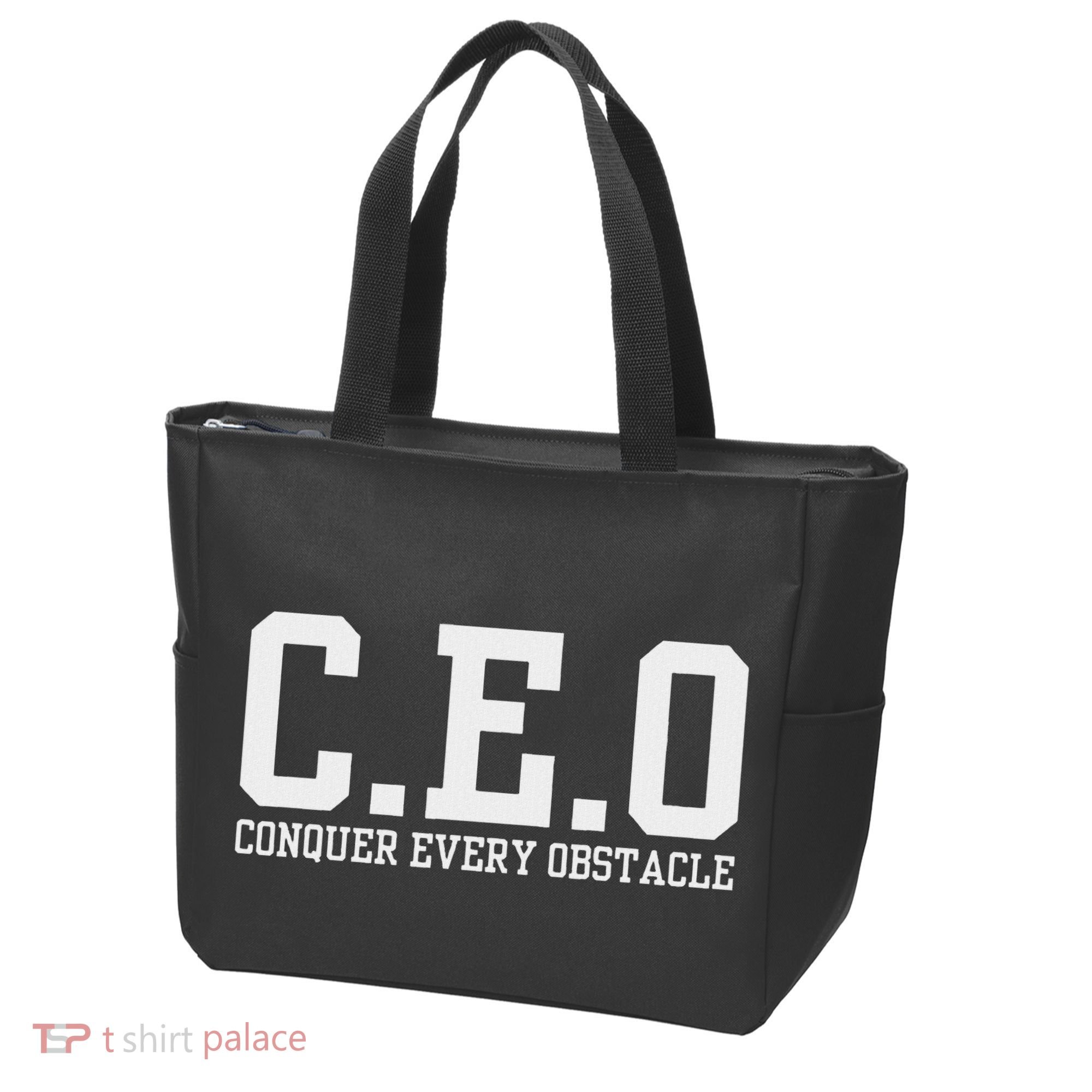 Conquer Every Obstacle X Ceo Tote Bag