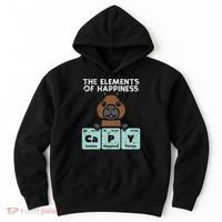 Capybara Elements Of Happiness Capy Science Women Hoodie thumb 0