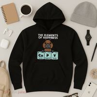 Capybara Elements Of Happiness Capy Science Women Hoodie thumb 3