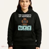 Capybara Elements Of Happiness Capy Science Women Hoodie thumb 5