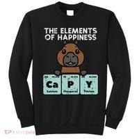Capybara Elements Of Happiness Capy Science Women Sweatshirt thumb 0