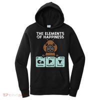 Capybara Elements Of Happiness Capy Science Women Women's Hoodie thumb 0