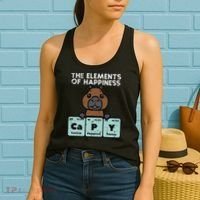 Capybara Elements Of Happiness Capy Science Women Women's Tank Top thumb 2