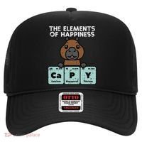 Capybara Elements Of Happiness Capy Science Women Hat thumb 0
