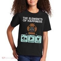 Capybara Elements Of Happiness Capy Science Women Kids T-Shirt thumb 2