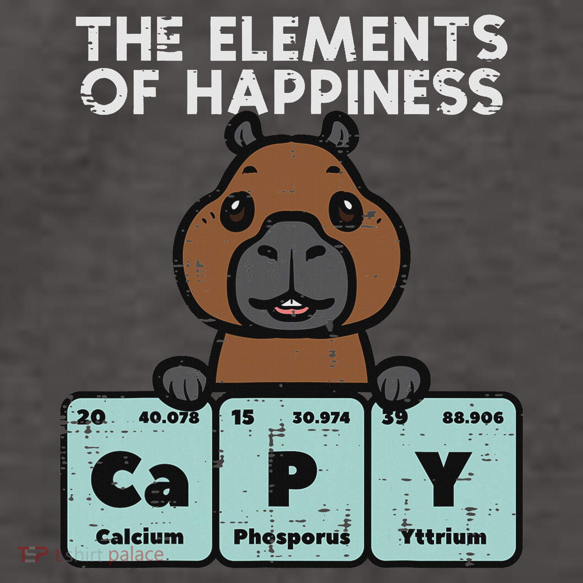 Capybara Elements Of Happiness Capy Science Women Vector Backpack